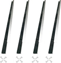 4 Sets Retsun Door Brush Sweep, 1 1/2" x 39.37" Garage & Roll Up Door Brush by HOME