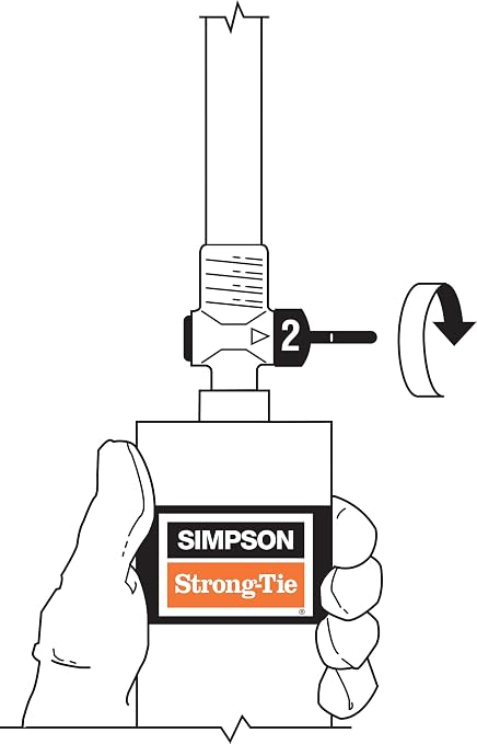 Simpson Strong-Tie CPFH09KT Crack-Pac Flex-H2O 9 oz. Polyurethane Crack Sealer - Image 7