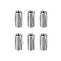 6Pcs Thread Adapter Sleeve Reducing Nut, M16 M to M10 F, 20mm Length | M16 x 2 by HIPICCO