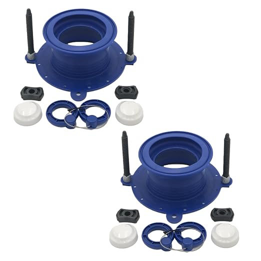 One N Done Toilet Flange Repair Kit – Complete Toilet Wax Ring Replacement Kit by One-N-Done