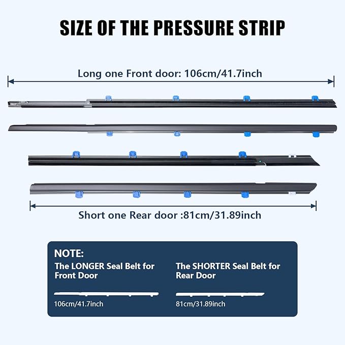 ItranMc Window Weatherstrip Trim - Image 5