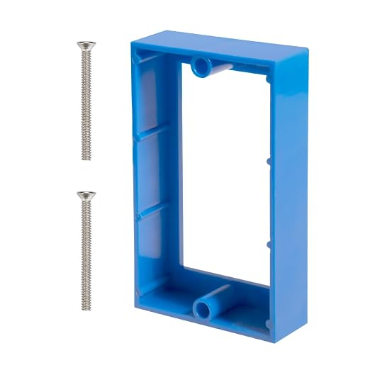 Single Gang Receptacle Outlet Box Extenders 3/4" by XGGYA
