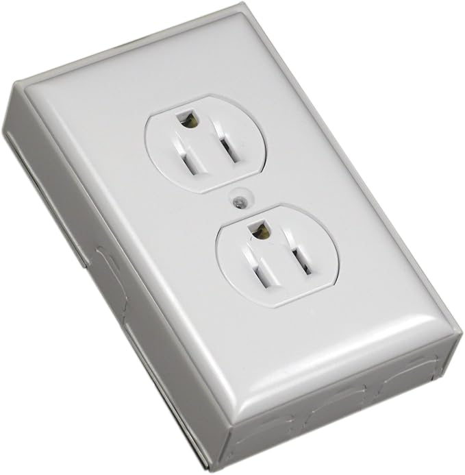 Wiremold Metal Raceway, Extending Power, Outlet + Box by Legrand-Wiremold