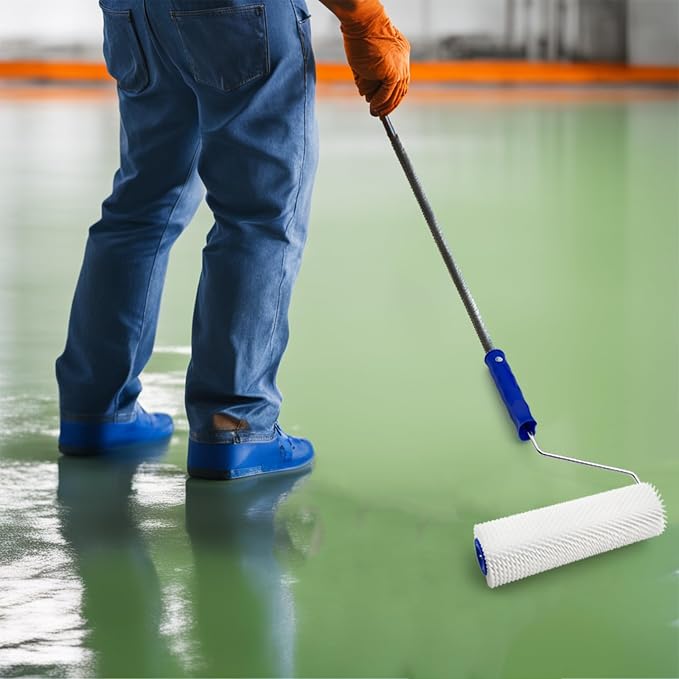 9 Inch Latex Self Leveling Screed Spiked Roller - Image 6