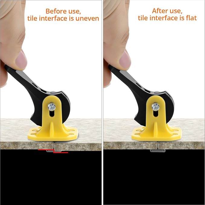 QWORK Tile Leveling System Kit, Floor Leveling Compounds 1/8", Steel Pin Tlie - Image 4