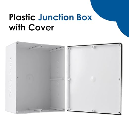 12" x 12" x 6" PVC Plastic Junction Box - Image 5