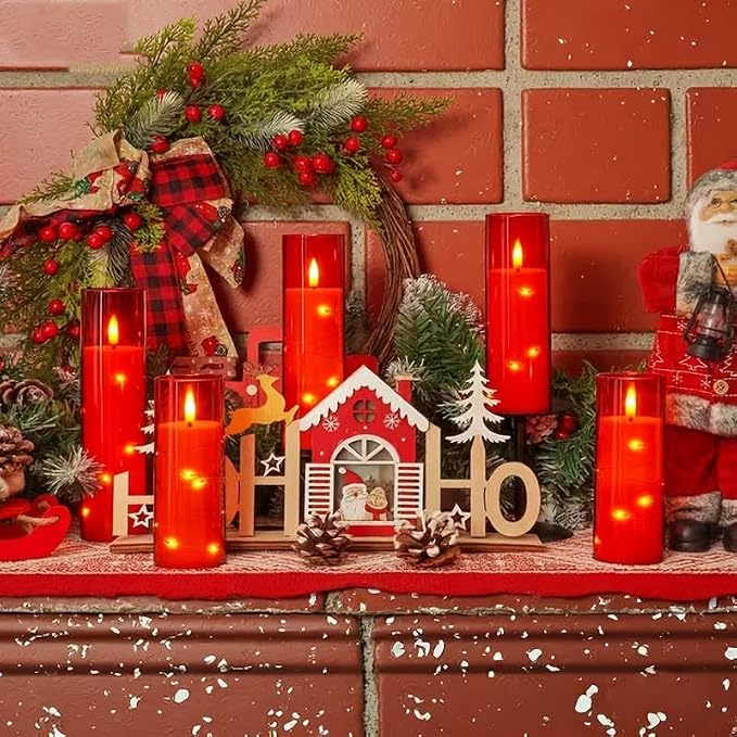Enido 10 Pc Flameless LED Candles - Image 4