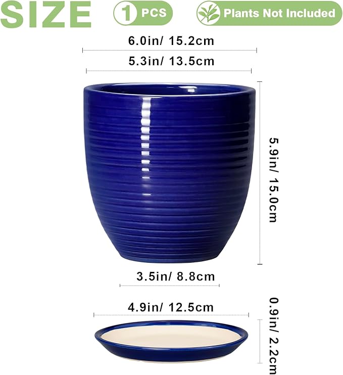 Ceramic Plant Pot - Image 2
