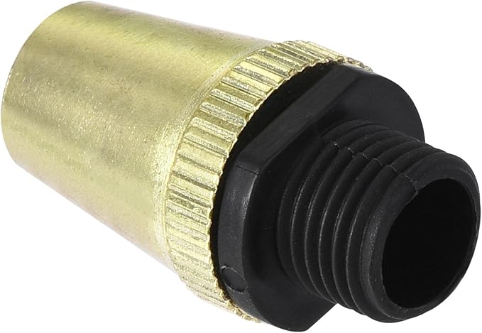 uxcell Cable Glands Strain Relief Cord Connector Grips Metal Gold Tone 5Pcs - Image 5