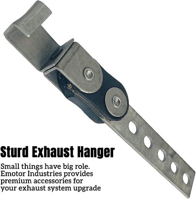 Emotor Industries Heavy Duty Open End Thick Swivel Metal Bracket Style Muffer - Image 6