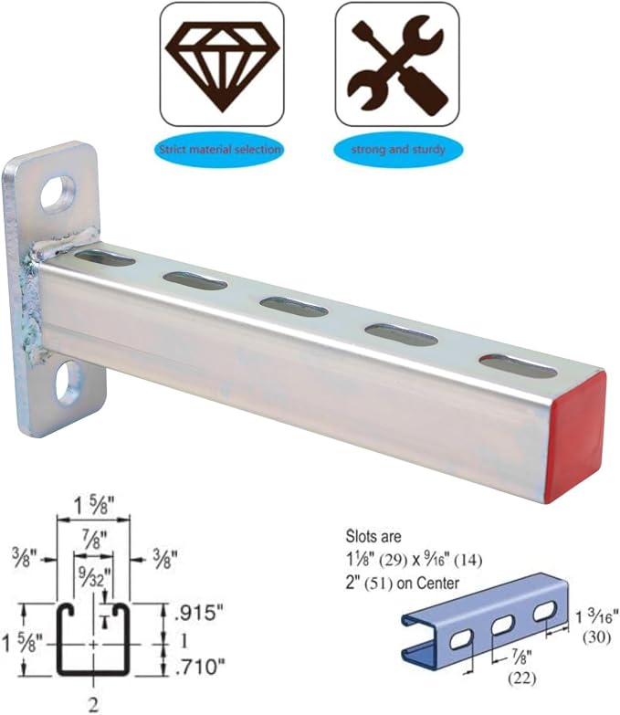 4 Pack Fasteners Braces, Steel Bracket, Steel Frame Stands, Display Stands - Image 3