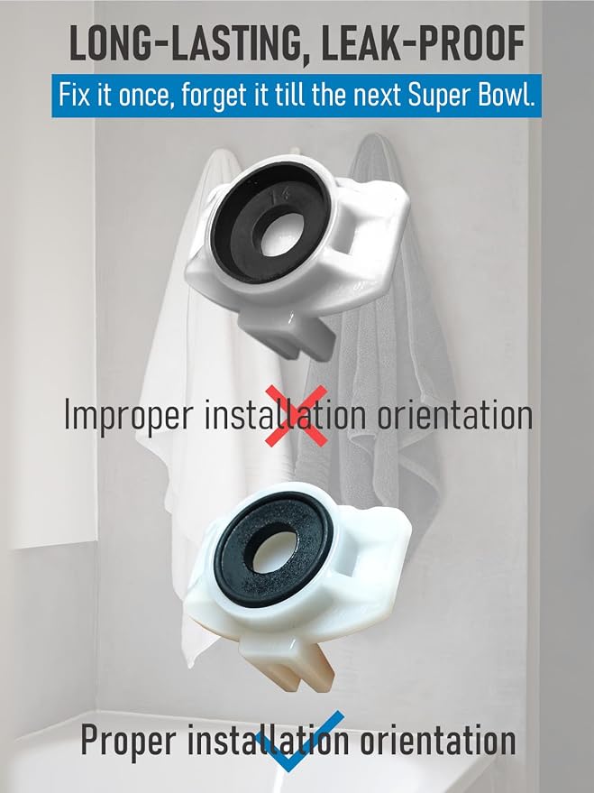 2-Pack Tub Spout Diverter Repair Kit - Image 5