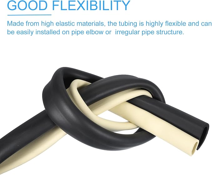 PATIKIL 25mm ID x 45mm OD x 1m Long Pipe Insulation Foam Tube, Pipe Cover Wrap - Image 4