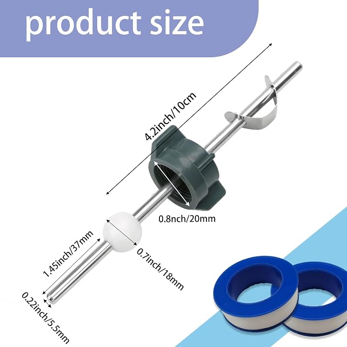 2 Pack Bathroom Sink Pop Up Center Piece Assembly - Image 2