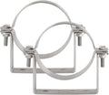 304 Stainless Steel 4-1/4 Inch Rigid Split Ring Hanger, B Vent Wall Strap by DIANGUOLUZHE