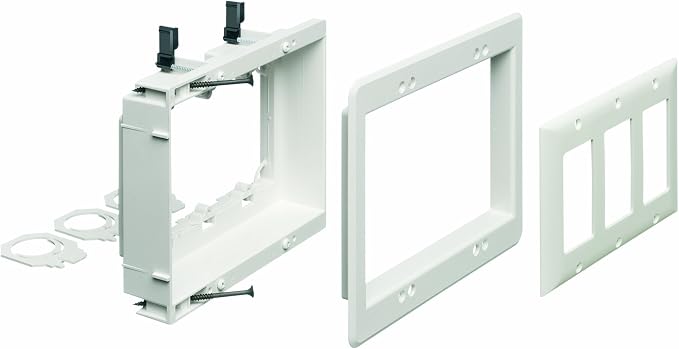 Arlington LVU3W-1 Recessed Low Voltage Mounting Bracket by Arlington