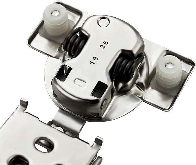 Soft Close Hinges for Kitchen Cabinet Hinges, 1/2 Inch Overlay, 8 Pack | 4 Pairs - Image 6