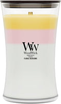 Woodwick Floral Blossoms Large Hourglass Trilogy Candle by Unknown