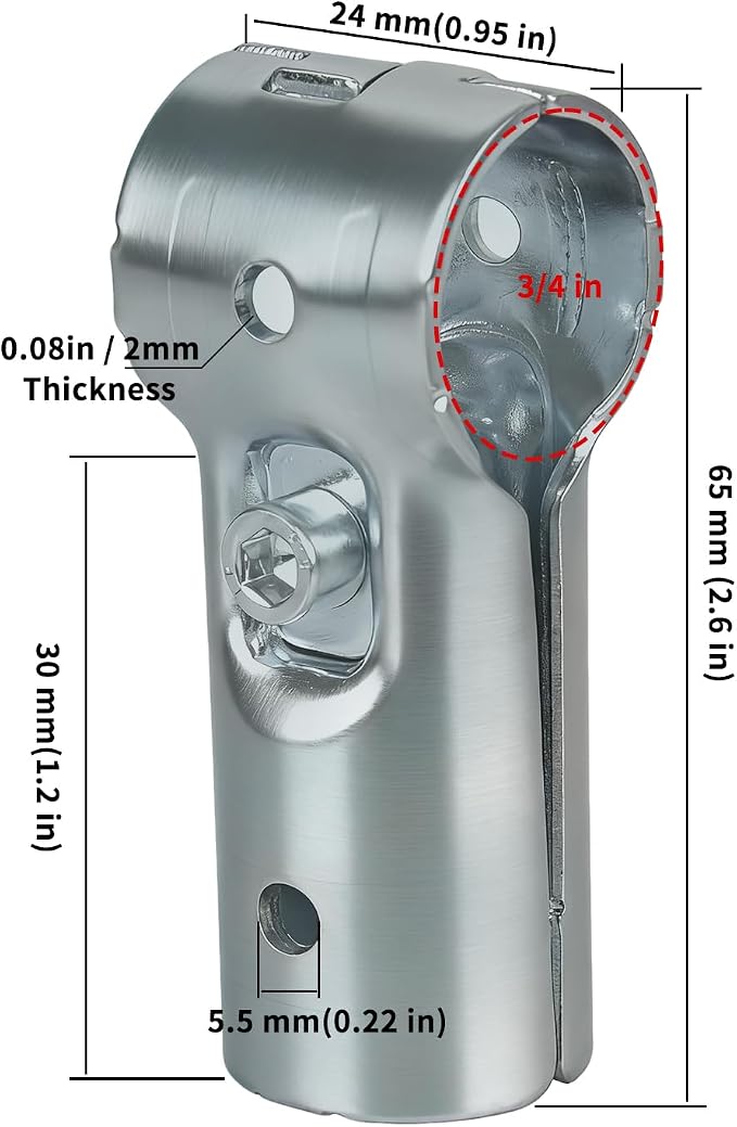 T Pipe Clamp Connector Tee Fittings - Image 2