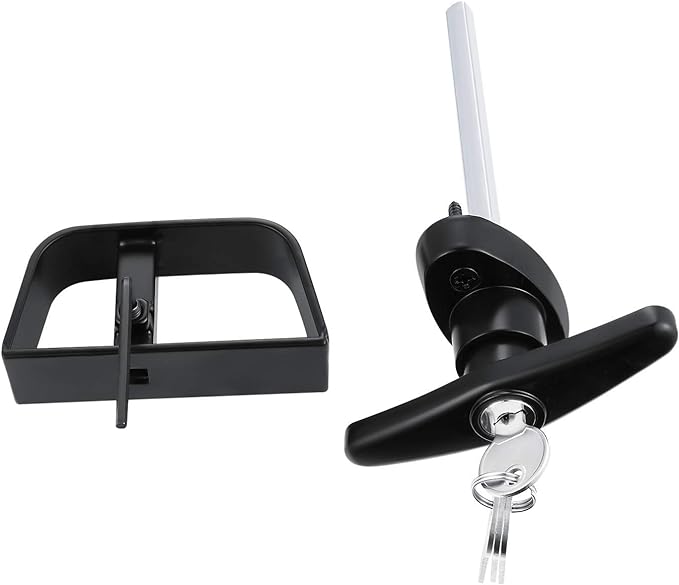 Shed Door Latch T-Handle Lock Kit - Image 3