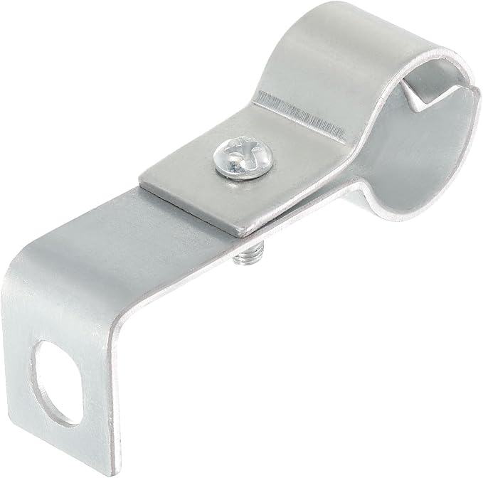 uxcell L Shaped Standoff Pipe Clamp Strap Fit by uxcell