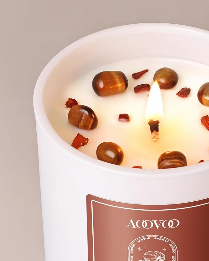 AOOVOO Nutmeg Beans Scented Candles - Image 4