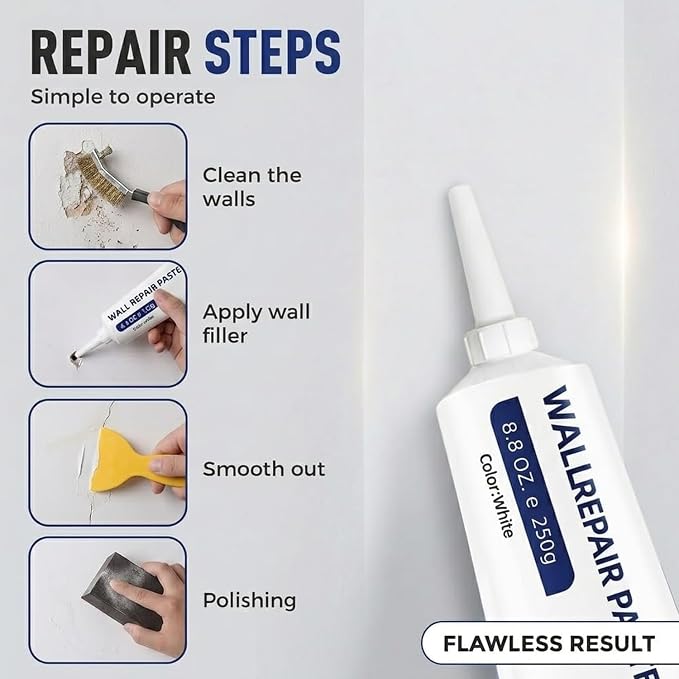 2 Pcs Efficient Drywall Repair Kit - Image 3
