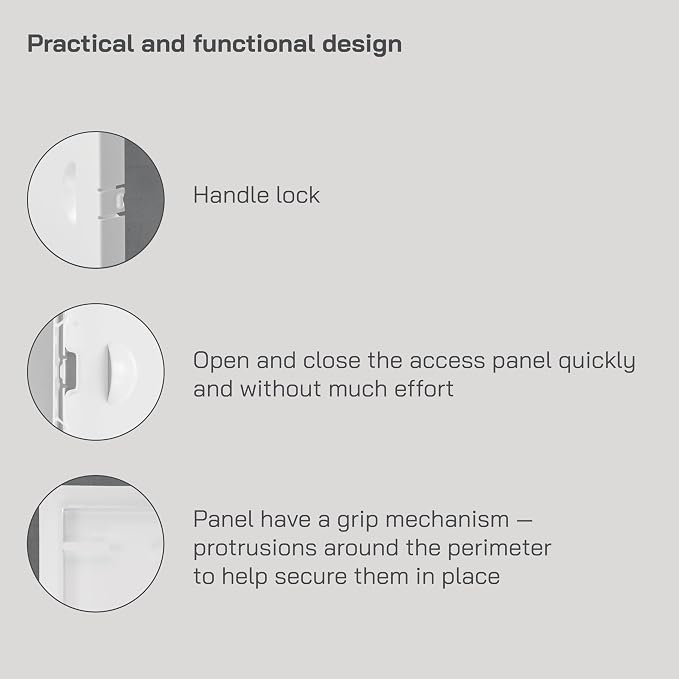 Vent Systems Access Panel for Drywall 20 x 20 Inch - Image 3
