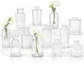 Glass Bud Vases Mini Flower Vase Small Vintage Vases by RUCKAE