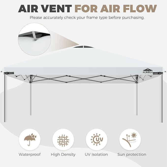 10x10ft Replacement Canopy Top - Image 3