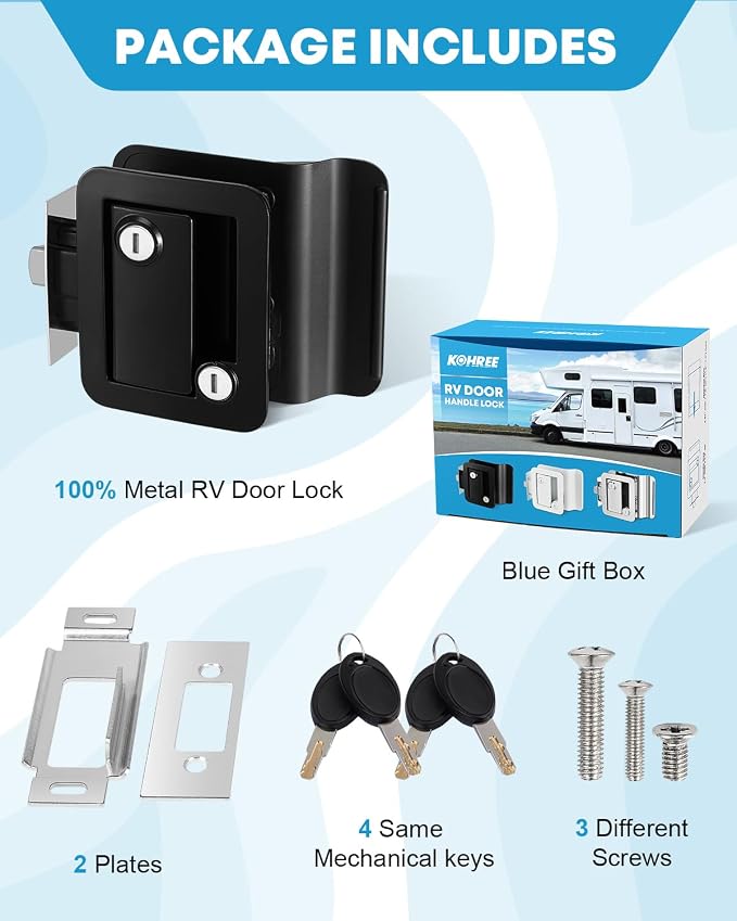 Kohree RV Door Lock Replacement - Image 8