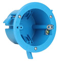1 Gang PVC Round Ceiling Electrical Box, 1 Pack | Old Work, 4.25" Dia by Unknown