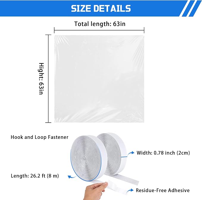 Adjustable Window Insulation Kit - Image 3