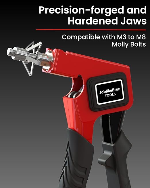Molly Bolts for Drywall Plaster Walls, Heavy Duty Hollow Wall Anchors - Image 2