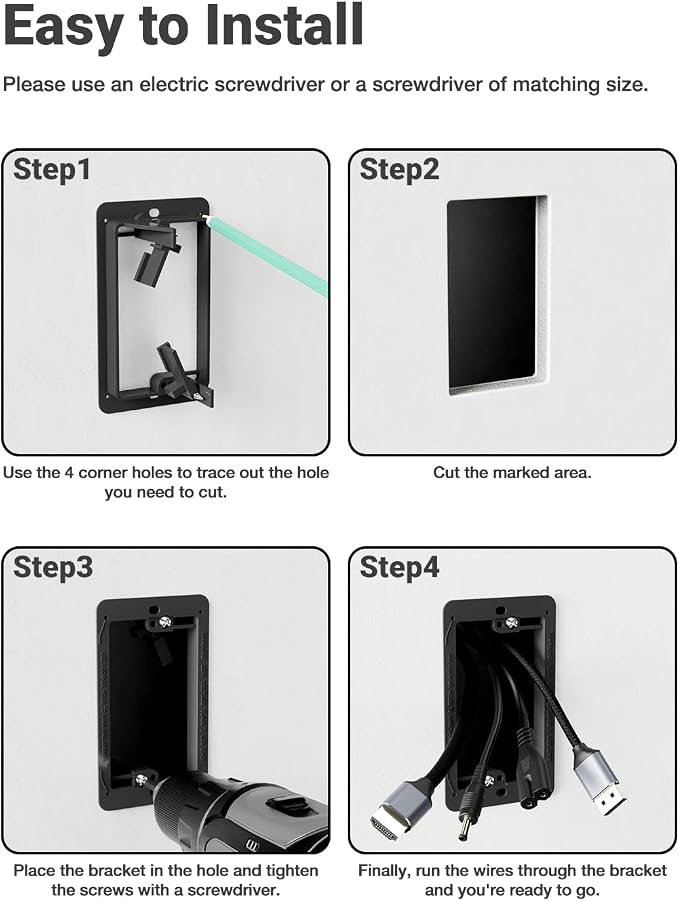 12 Pcs Low Voltage Mounting Bracket - Image 4