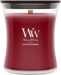 Woodwick Spiced BlackBerry Medium Hourglass Candle by Unknown