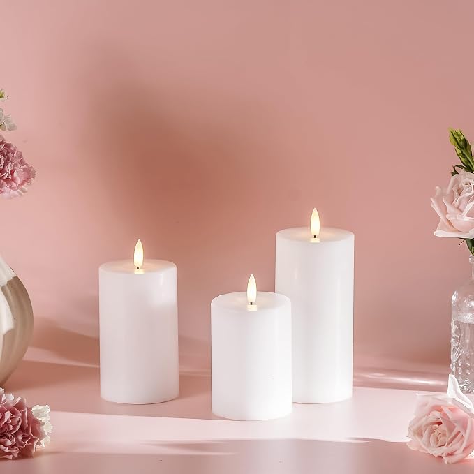 Stmarry White Flameless Candles - Image 8