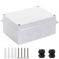 Junction Box Dustproof Waterproof IP65 ABS Plastic Electrical Boxes, Indoor & by LuSumtly