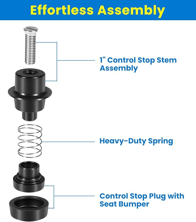 H-541-A 1" Screwdriver Control Stop Repair Kit - Image 3