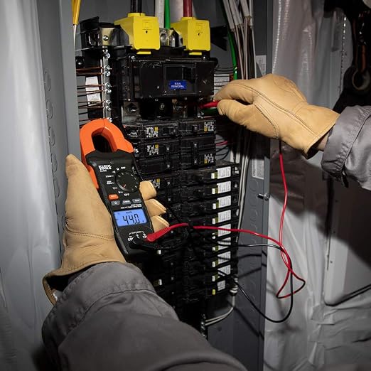 Klein Tools CL120 Digital Clamp Meter, Auto-Ranging 400 Amp AC, AC/DC Voltage - Image 4