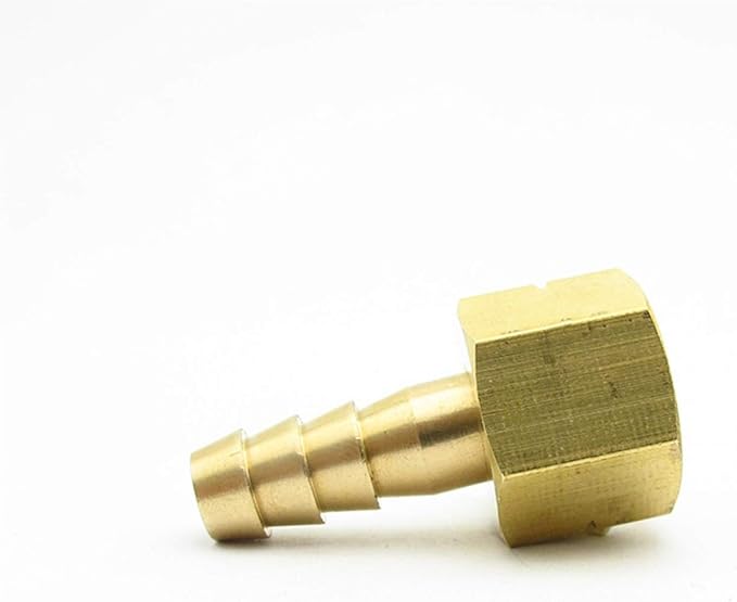 PYouo-Brass Pipe Joint Brass Connector Adapter, 6mm 8mm 10mm Hose Barb X M10 by Pangyoo