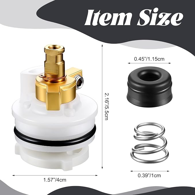 Yaocom Shower Cartridge Repair Kit Compatible - Image 3