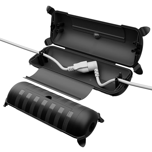 RESTMO 2 Pack Outdoor Extension Cord Cover, IP44 Waterproof Electrical Box | by Restmo