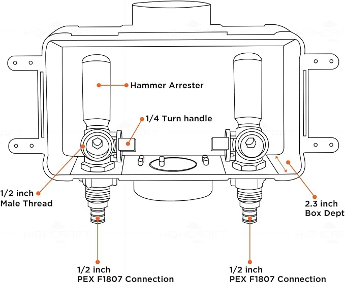 Highcraft Washing Machine Outlet Box - Image 7