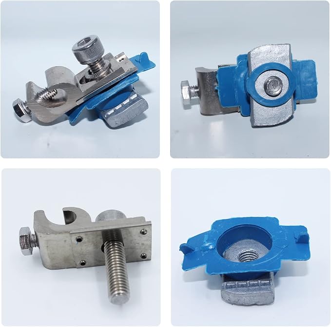 Solar Panel Grounding Lug, Bolt-On Cable Clamp - Image 3