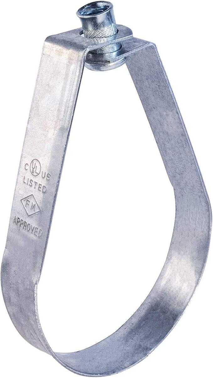 HIGHCRAFT ITSO-HQ212 Swivel Loop Pipe Hanger, Pre-Galvanized Steel by Highcraft