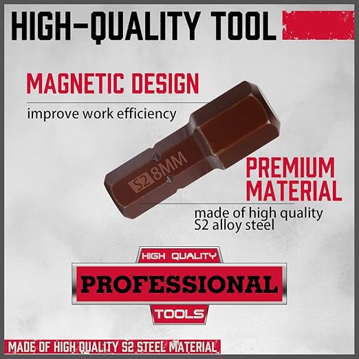 Premium 25-Piece Allen Key Drill Bit Set - Image 4