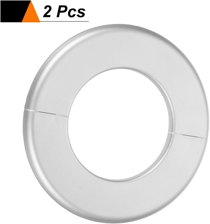HARFINGTON 2pcs Wall Split Flange 78mm/3.1" Self-Adhesive Plumbing Cover Plates - Image 3