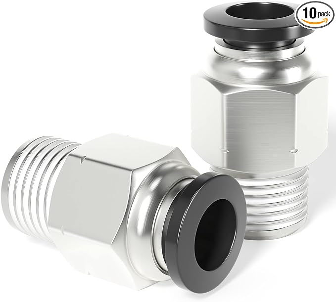 TAILONZ PNEUMATIC Male Straight 5/16 Inch Tube OD x 1/8 Inch NPT Thread Push to by TAILONZPNEUMATIC