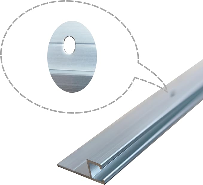 Door Bottom Brush Seal 3 Pack, Retsun 1 1/2" x 39.37" Aluminum Door Sweep - Image 8